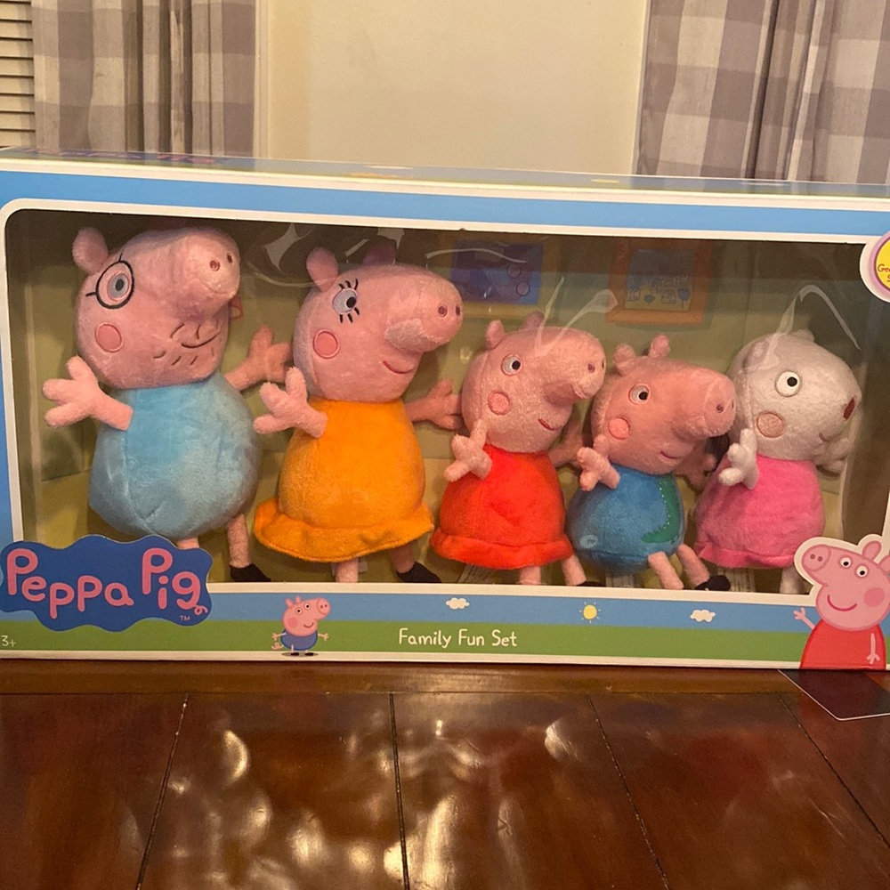 Peppa Pig Family Plush Set